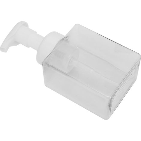 Distributeur à Mousse Vide 250ml pour Gel Douche - Flacon Pompe Rechargeable Transparent (1/5)
