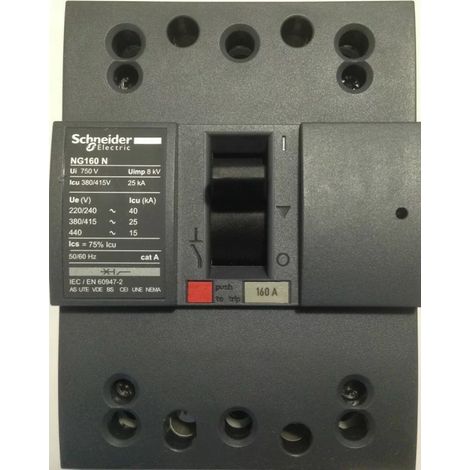 Schneider 28620 Leistungsschalter NG160N TM160D 3P3D