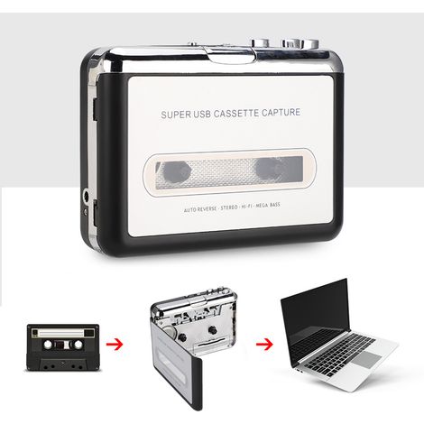 USB-Audio-Konverter für Kassetten zu MP3-Stereo-Player-Musikaufnahme