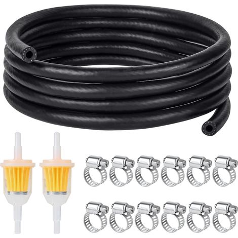3 Mètres Tuyau d'essence 8mm, Kit Conduite de Carburant (1/5)