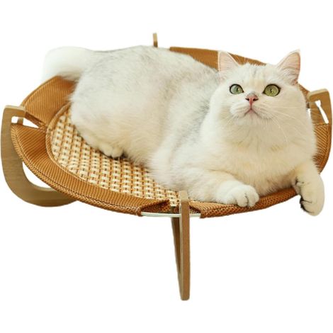 Matelas en rotin pour Chat, lit pour Animal de Compagnie en (1/5)