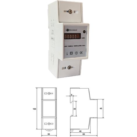 L'orologico ticonto contador de energía mecánica monofásica - or27746s
