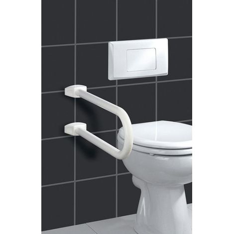 Poignée de Support Salle de Bain Secura - Wenko 17964100 (1/2)