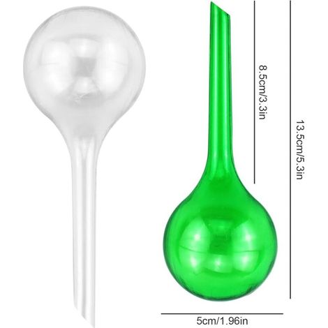 Set di 10 sfere per irrigazione automatica a goccia per innaffiare automaticamente piante da interno e fiori in giardino. (1/4)