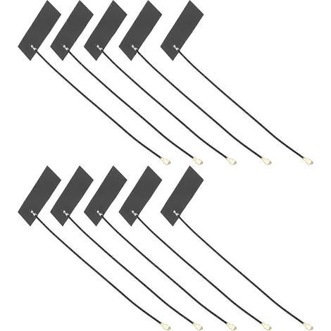 10 antennes FPC souples 4G hautes performances à bande complète NZ4GFPC004 pour cartes réseau sans fil 2G, 3G et 4G (1/4)