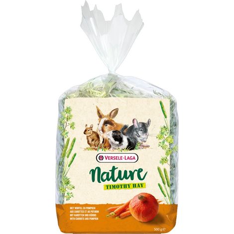 Versele-Laga Nature Foin Carotte et Potiron 500 gr Offre exclusive