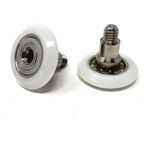 Cuscinetti Box Doccia Rotelle a Sfera di Ricambio Kit di 2 Pezzi EC-3306
