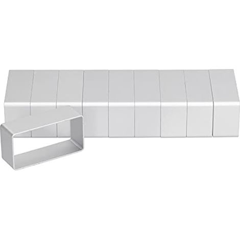 Set de 10 emporte-pièces en acier inoxydable, moules pour biscuits, fondant et crêpes, cuisine et pâtisserie (Grand rectangle) (1/5)