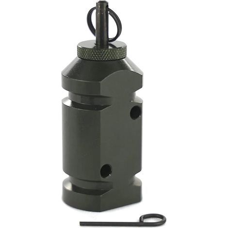 (vert) Alarme De Camping En Plein Air, Dispositif De Dfense Primtrique, Alarme Primtrique De Scurit En Alliage D'aluminium Pour Le Camping Et La S (1/5)