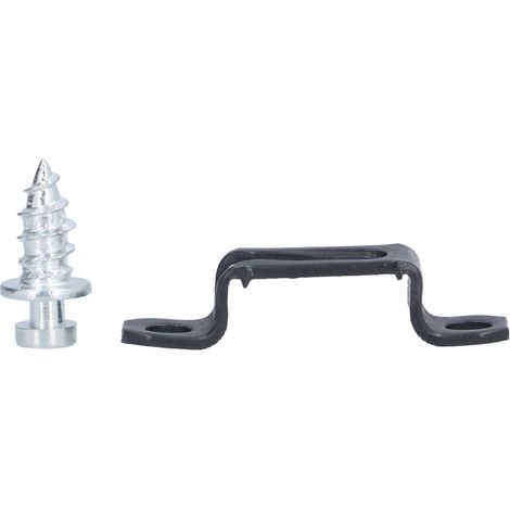 Lot de 60 connecteurs dissimulés 2 en 1 pour meubles, boucles coulissantes, accessoires de rangement pour armoires et penderies. (1/5)