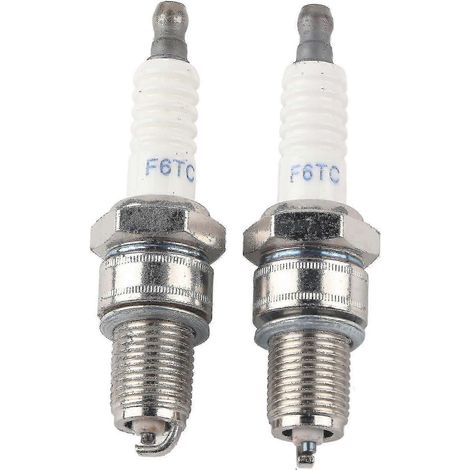 2 bougies d'allumage de rechange F6rtc pour moteur de torche MTD 95110292 75110292 131039 tondeuse à gazon [PB] (1/5)