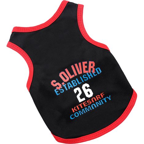 1 gilet pour chien, sportif et respirant, en polyester léger à séchage rapide, sans manches et élastique, pour promenades et jeux (1/5)