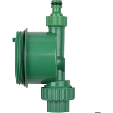 Lepmerk Minuterie d'arrosage automatique numérique programmée pour irrigation de jardin, contrôleur d'eau intelligent à piles pour (1/5)