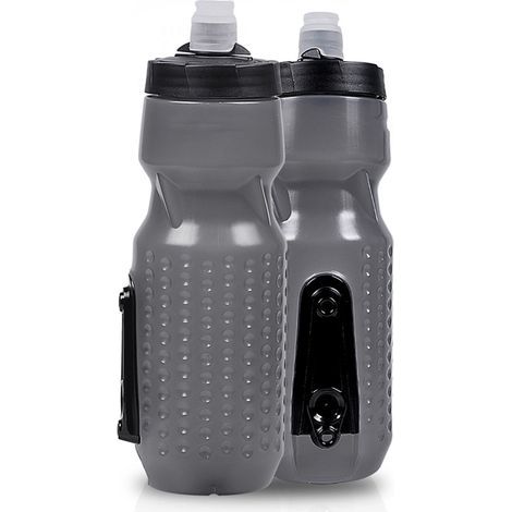 Gourde Vélo Magnétique Anti-Fuite avec Support Aimanté pour VTT et Cyclisme sur Route