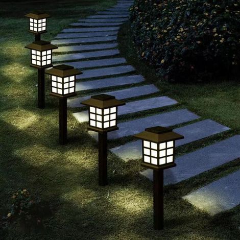 Lampes solaires d'extérieur pour jardin, style tournesol et décoration de maison, style 2 (1/5)