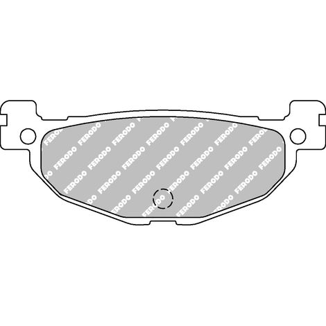 Plaquette de frein Semi-Métal Eco-Friction Route - R90