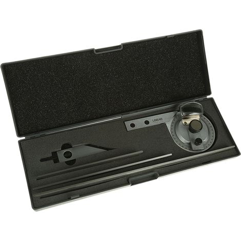 Rapporteur 150 mm, lame en Alliage d'acier ( Prix pour 1 )