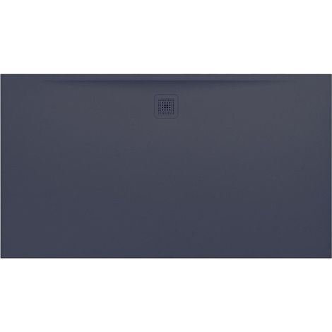 Receveur de douche LAUFEN PRO, rectangulaire, écoulement sur le côté long 1800 x 1000 x 34 mm anthracite LAUFEN