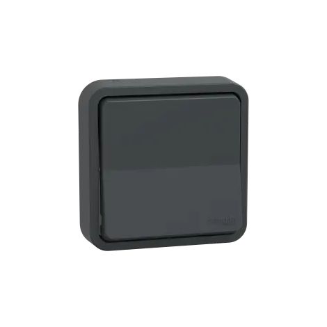 Mureva Styl - Va et vient - complet encastré - IP55 - IK08 connex auto - gris (MUR35037) (1/5)