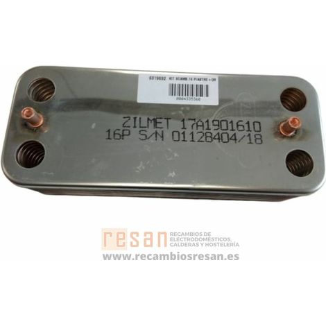 Intercambiador placas Sime Brava Slim 16p
