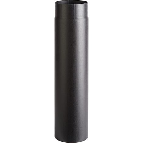 TUBO IN ACCIAIO PESANTE SMALTATO PORCELLANATO AETERNUM TOP NERO 16X50