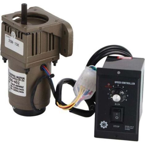 Einphasiger 220-V-6-W-Asynchron-Getriebemotor – Drehzahl einstellbar von 90 bis 1650 U/min – Geräusch- und vibrationsarm – Geeignet für die Verpackungsindustrie (1/5)