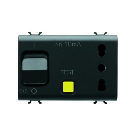 PR.INT D MTH DIF 3M 1P+N 16A P17/11 NOIR GEWISS GW12321