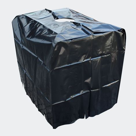 Pack De 2 Bàches De Protection Pour Citernes IBC 1000 Litres (1/4)