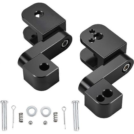 Soportes de conexión para pedales de estribera ajustables para motocicleta MX350 MX650 SX500 Off-Road Dirt Bike (1/5)