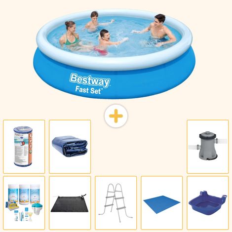 Bestway Bestway Fast Set Ronde - 366x76 cm - 9-pièces  S21394 (1/5)
