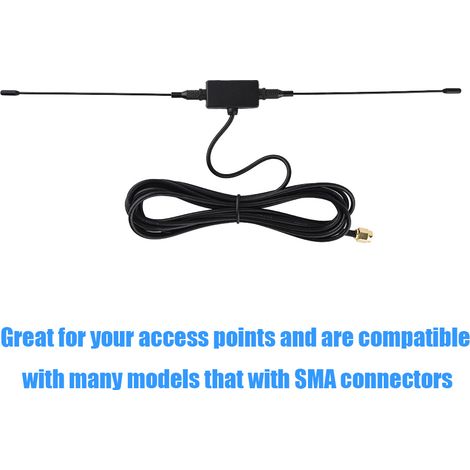 Antenne cornet 118 pouces 433 MHz GSM GPRS avec connecteur SMA mâle et amplificateur de signal (1/5)
