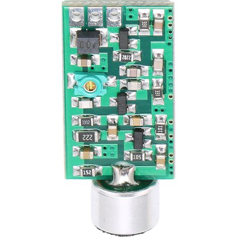 Module d'émission audio sans fil V4.0, micro-cravate FM mini, carte émettrice 0.7‑9V pour enregistrement. (1/5)
