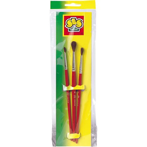Ensemble de pinceaux SES 3 pièces