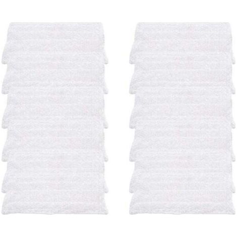 12 Ersatzteile für Vileda Steam XXL Power Pad, XU, Dampfreiniger-Ersatz-Mikrofaser-Reinigungsmopp, waschbar - KZQ (1/4)