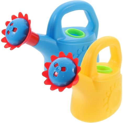 TOYANDONA Lot De 2 Arrosoirs en synthétique pour Enfants Jouets De Bain Légers Et Sécurisés pour Jeu (1/5)