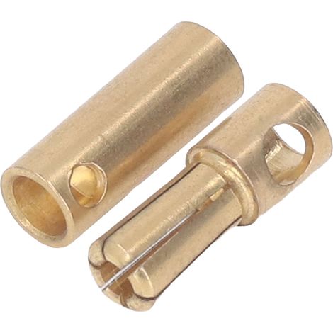 30 Sets Lithium-Batterie-Stromanschlüsse, Hochstrom-Stecker und -Buchsen aus vergoldetem Messing (1/5)