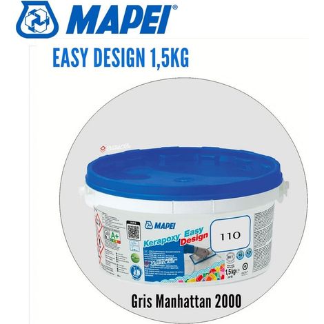 Joint époxy Kerapoxy Easy Design MAPEI  110 Manhattan 2000 - 1,5 Kg