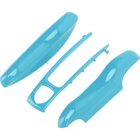 Étui de protection télécommande voiture 3 pièces remplacement Cayenne Panamera 911 Taycan bleu Miami coque silicone (1/5)