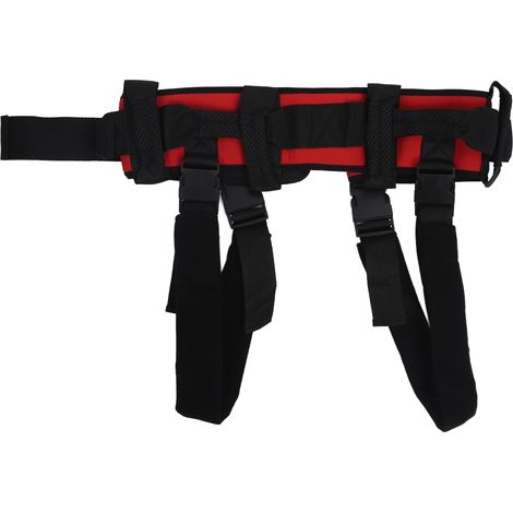 Ceinture de transfert ajustable et respirante pour personnes âgées, avec poignées pour la marche et la sécurité des soins. (1/5)