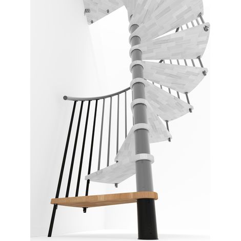 Minka Höhenerweiterung für Spiral Smart 120cm Durchmesser Buche Schwarz
