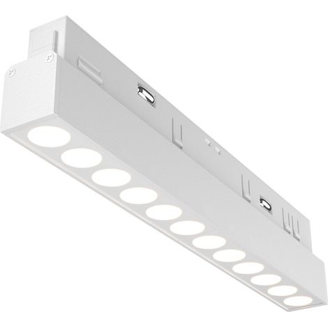 Faretto binario 1F LED 12W 3000K bianco Maytoni POINTS (1/2)