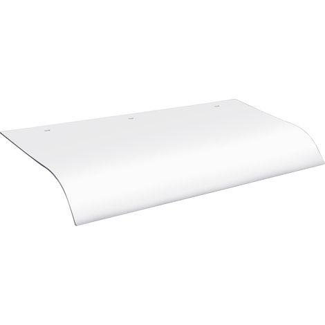 Wolketon Tettoia per Porta Tettoia Pensilina per Porta Pannelli in PET 40 x 80 cm Montaggio a incasso