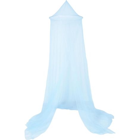 Moustiquaire ronde à baldaquin pour lit de fille, décorative avec (1/5)