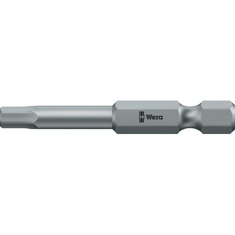 Punta 840/4 Z 1/4 di pollice 6.0mm L.89mm duro-duro.HEX-Plus WERA