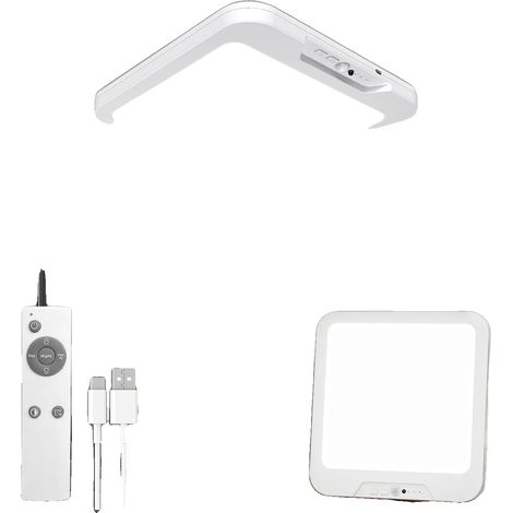 Plafonnier, Capteur de Mouvement, Température de Couleur Ajustable, 1pc (1/2)