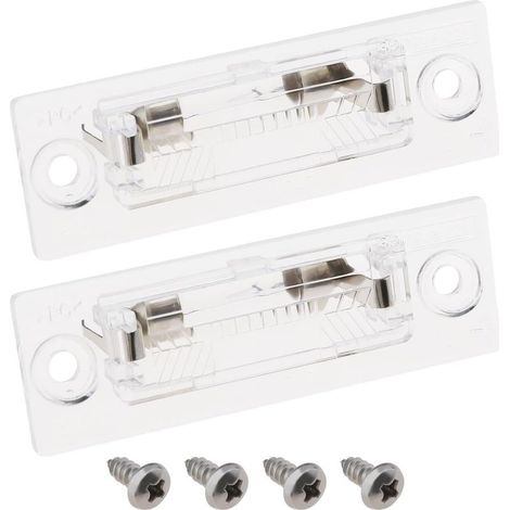 Stück LED-Kennzeichenleuchten 3B5 943 021 A/B/D / 3B5 998 026 A / 3BD 943 021 / 1KD 943 021, kompatibel mit Passat, Caddy und Transporter