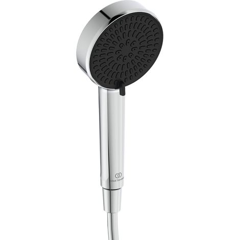 Ideal Standard Alu+ Douchette, 2 jets avec Eco, chrome/noir (1/3)