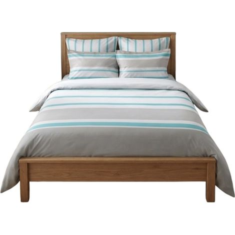 Housse couette + taies 260 x 240 cm Barbada celadon (1/5)