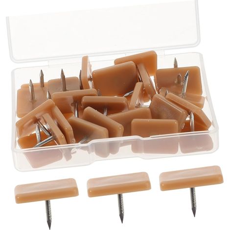 Lot de 30 patins transparents pour meubles, antidérapants (1/5)