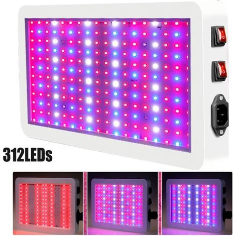 Filiyano-Panneau de culture LED Rosnek 30W 312 LED à spectre complet, multicolore (1/5)